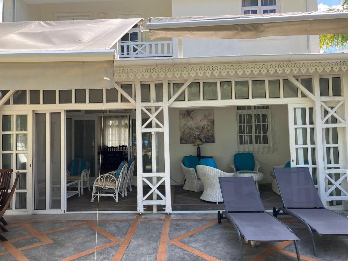 Fully Furnished Luxury Villa 3 Right On A Blue Ocean Belle Mare Eksteriør bilde